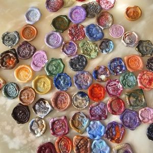 30 Self Adhesive Wax Seal Stickers!!